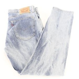 Levis 508 Mens Jeans Size 32W 30L Light Wash